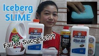 How To Make Iceberg Slime | DIY Slime Philippines